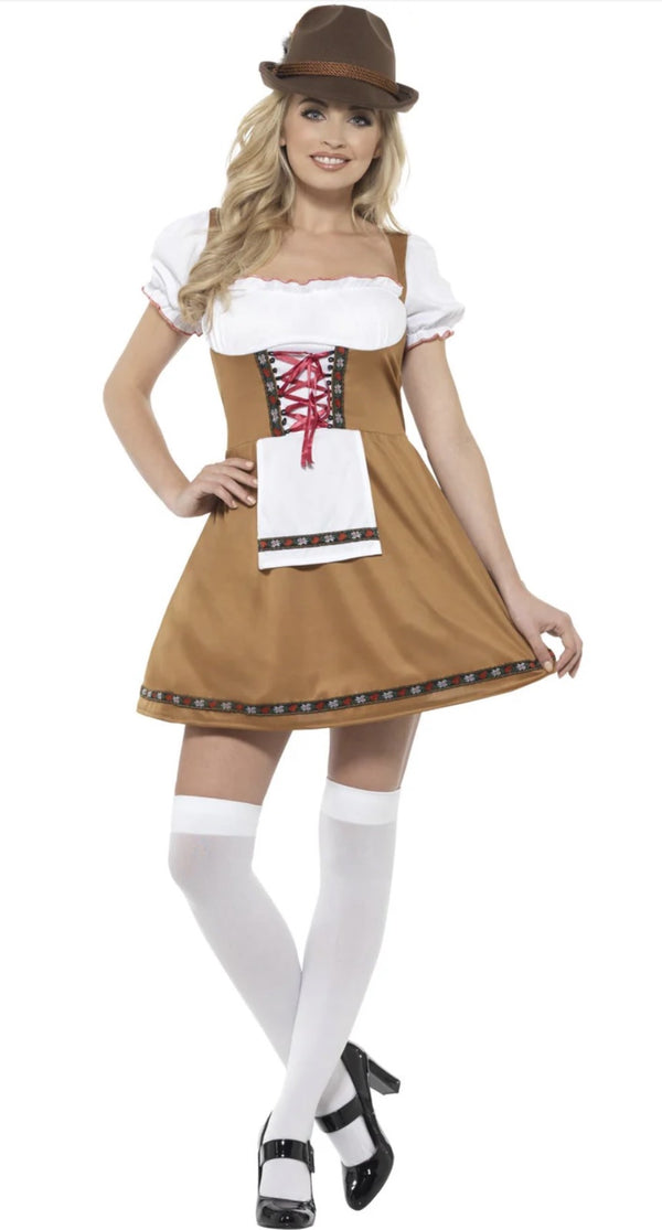 Bavarian Beer Maid Costume